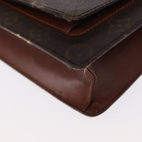 Authentic LOUIS VUITTON Monogram Monceau 26 Shoulder Bag M51187 LV - Picture 16 of 16